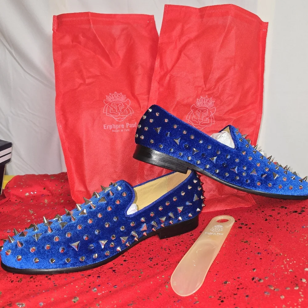 Epre Paul Studded Slip-On Dress Loafers - Picture 4 of 9